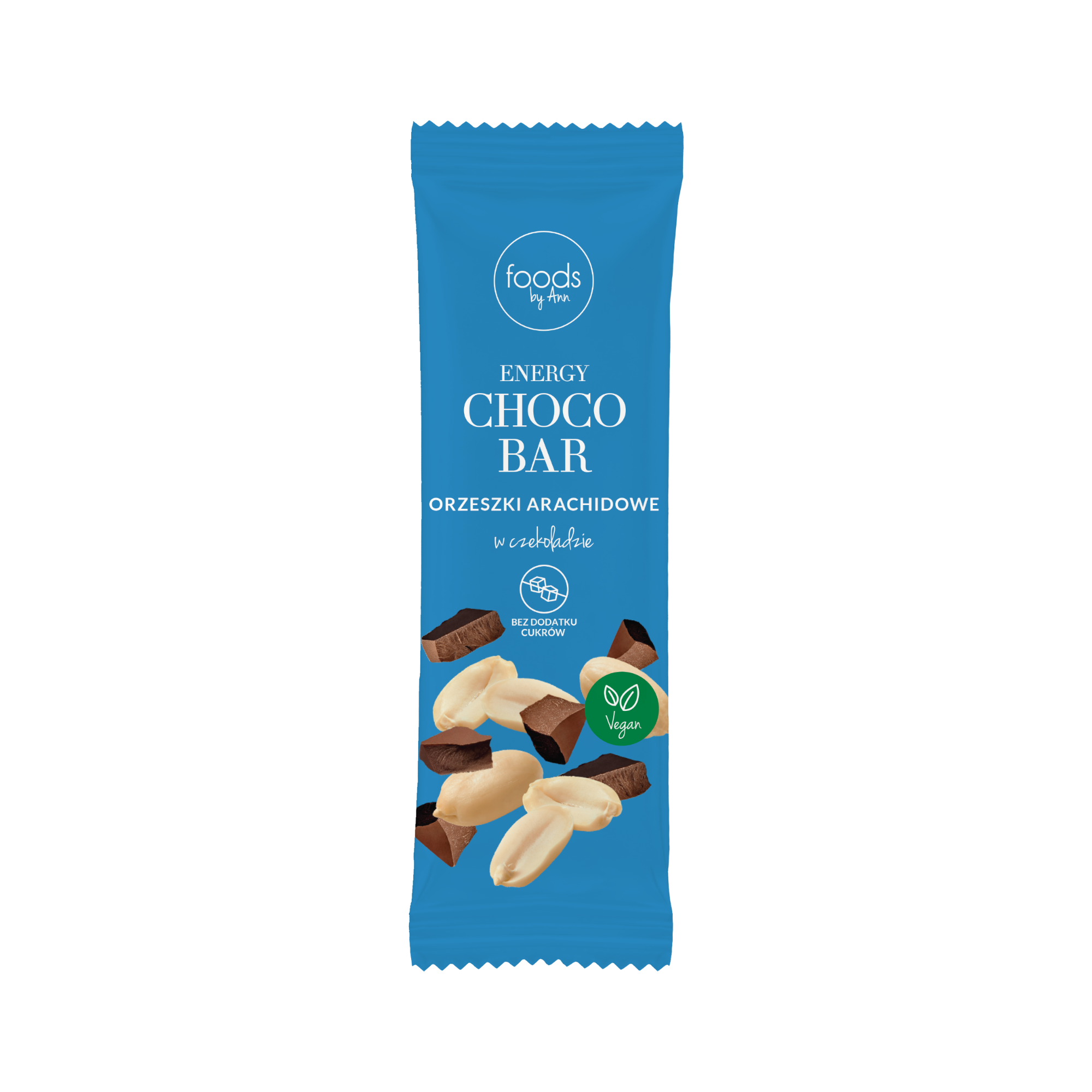 FOODS BY ANN Energieriegel in Schokolade, Erdnüsse 35 g