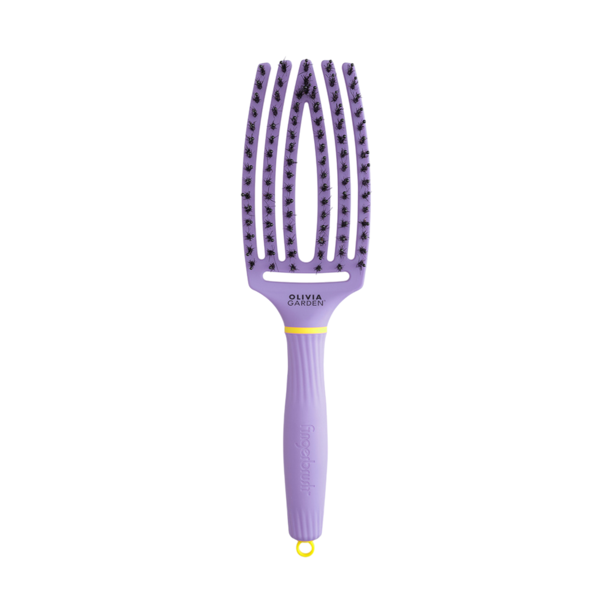 OLIVIA GARDEN FINGERBRUSH COMBO MEDIUM INNER CHILD Entwirrungsbürste – Limited Edition Snuggle Purple