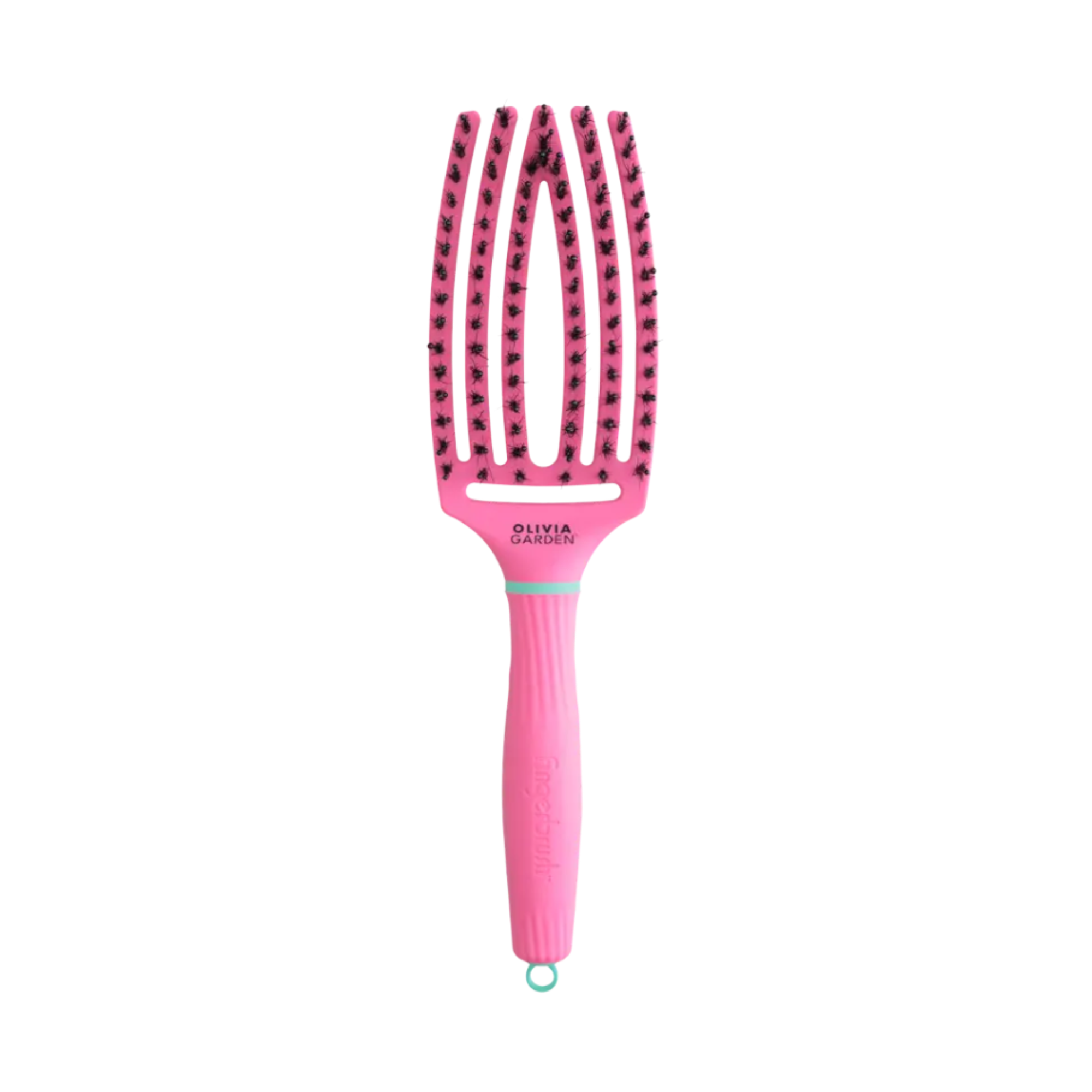 OLIVIA GARDEN FINGERBRUSH COMBO MEDIUM INNER CHILD Entwirrungsbürste – Limited Edition Bubble Blue