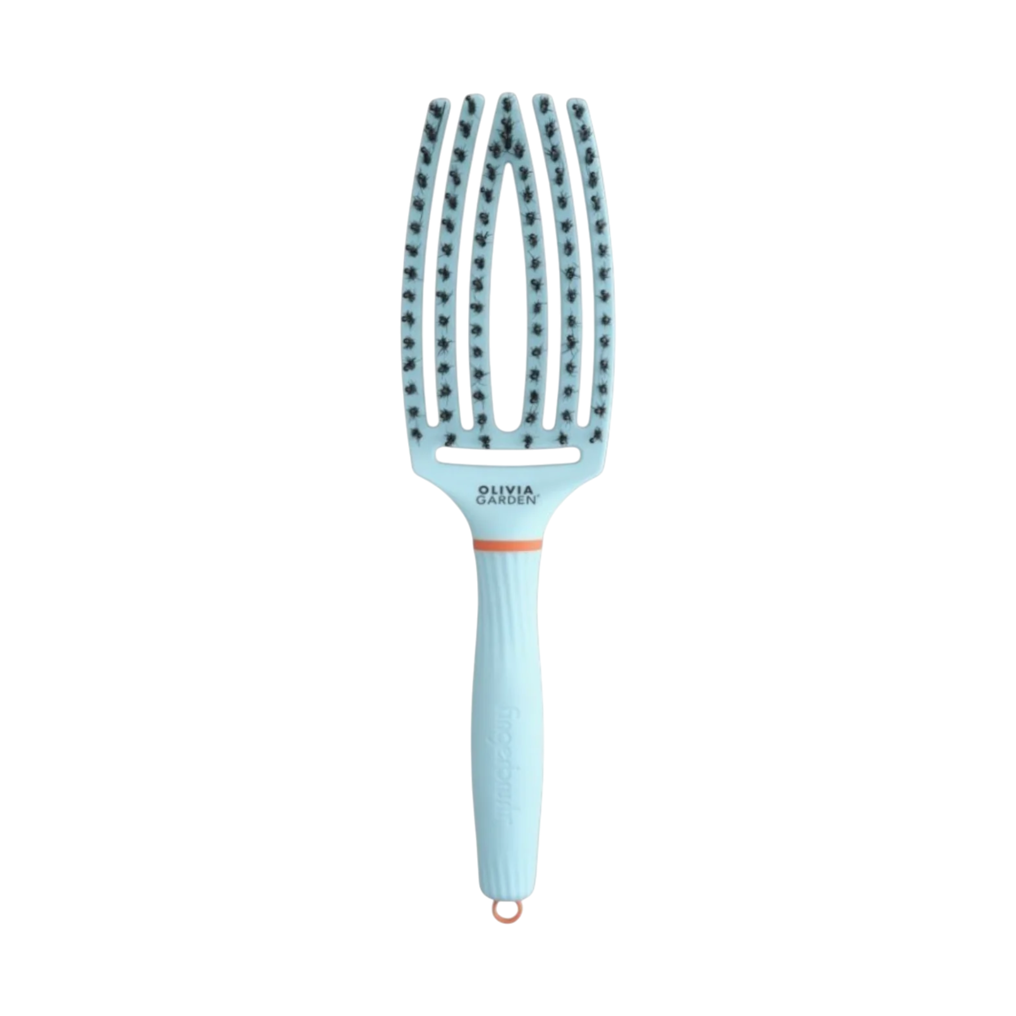 OLIVIA GARDEN FINGERBRUSH COMBO MEDIUM INNER CHILD Entwirrungsbürste – Limited Edition Bubble Blue