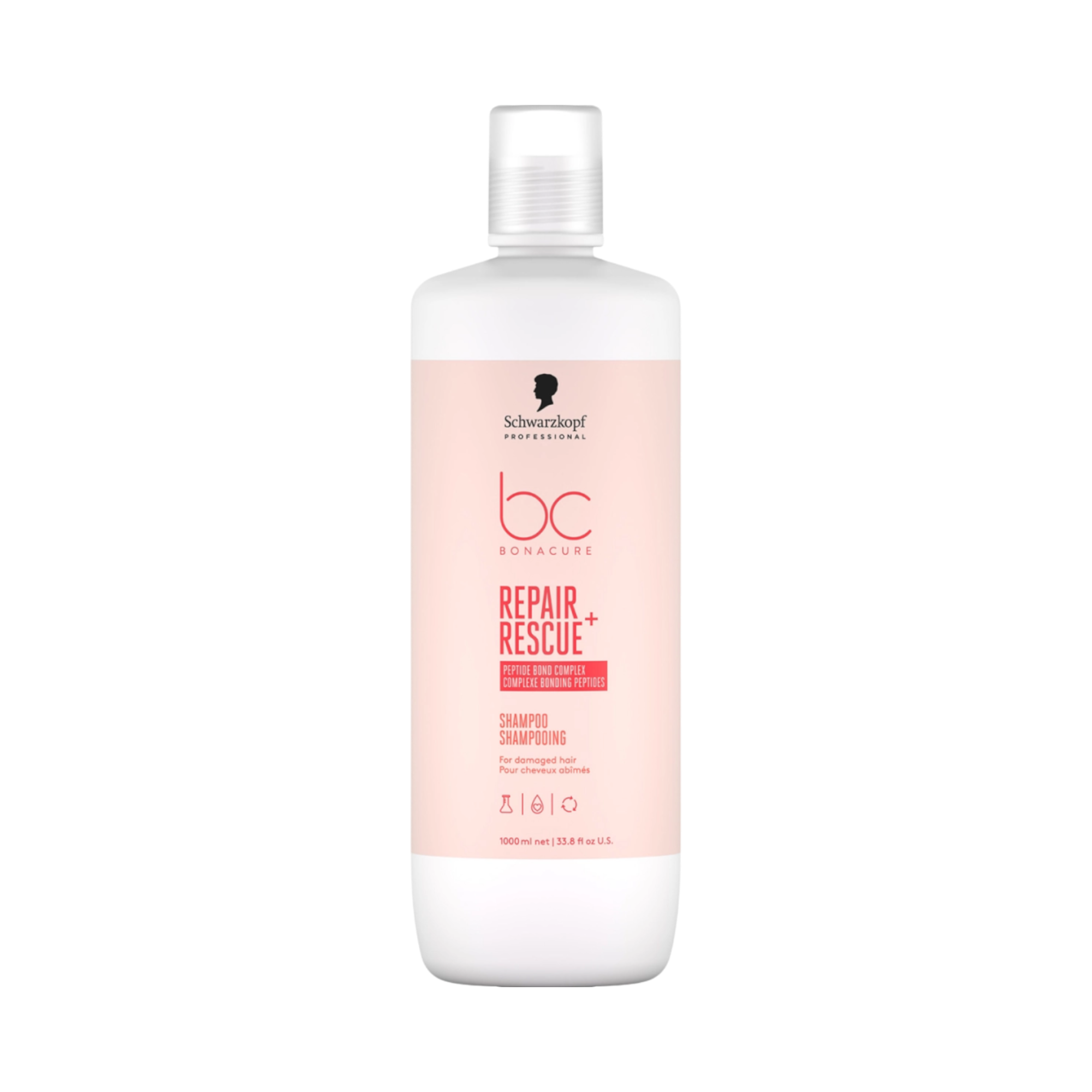 SCHWARZKOPF PROFESSIONAL BC REPAIR RESCUE + Szampon do włosów zniszczonych 1000 ml