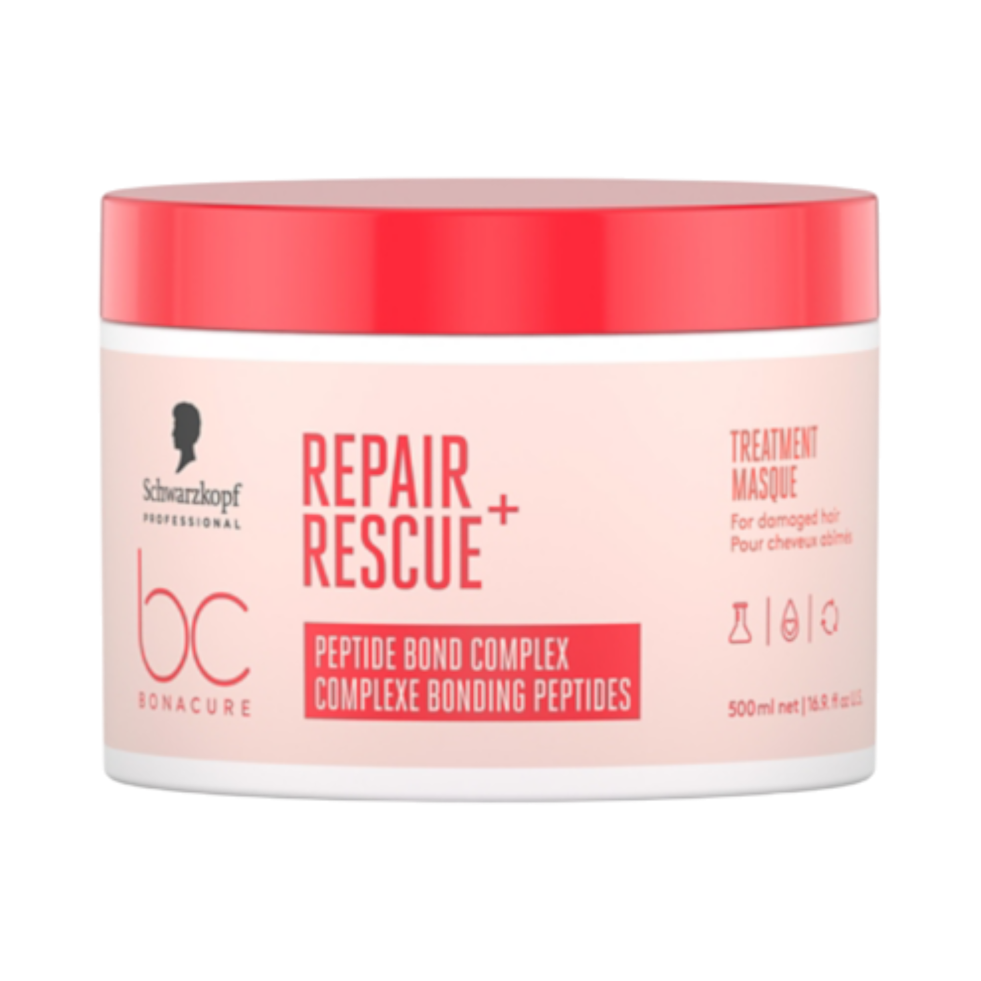 SCHWARZKOPF PROFESSIONAL BONACURE REPAIR RESCUE TREATMENT Bardzo intensywna regenerująca maska do włosów 500 ml