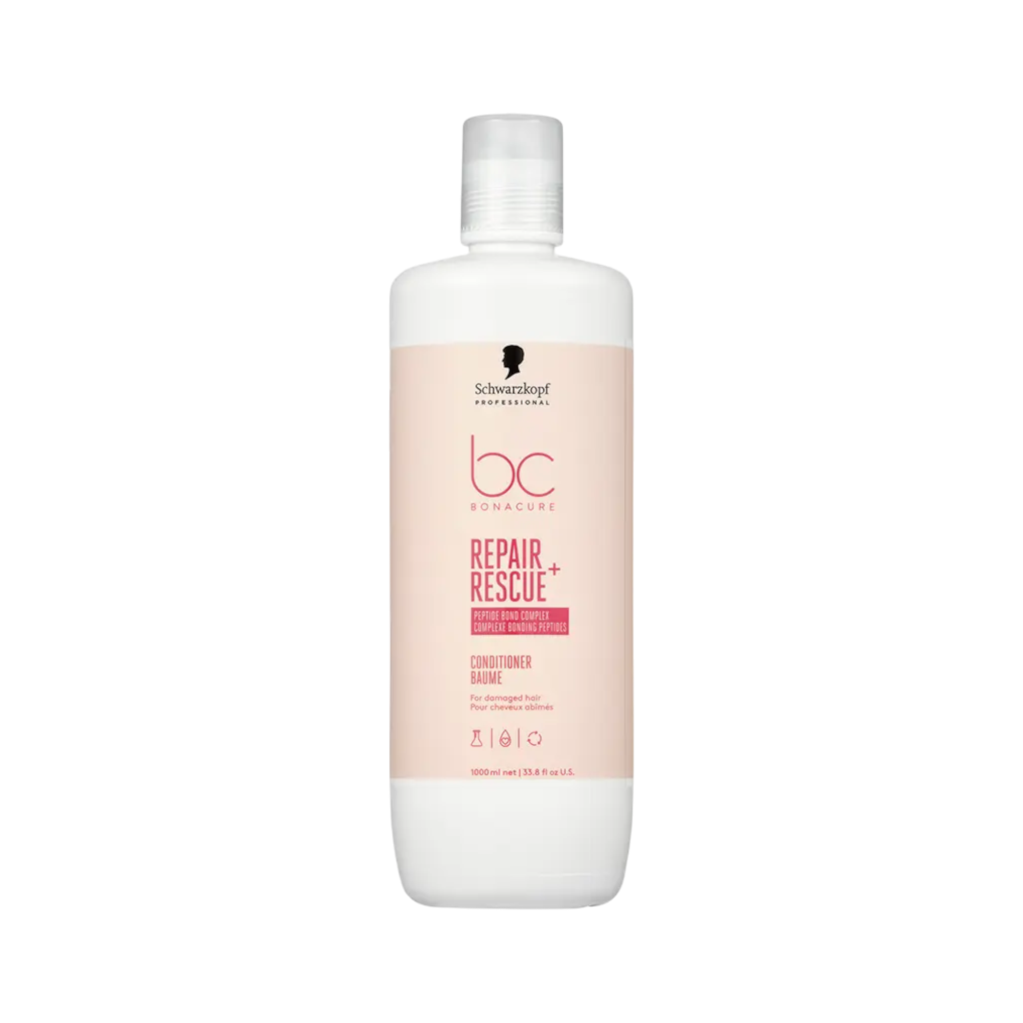SCHWARZKOPF PROFESSIONAL BONACURE REPAIR RESCUE+ BAUME Conditioner regeneriert trockenes Haar 1000 ml