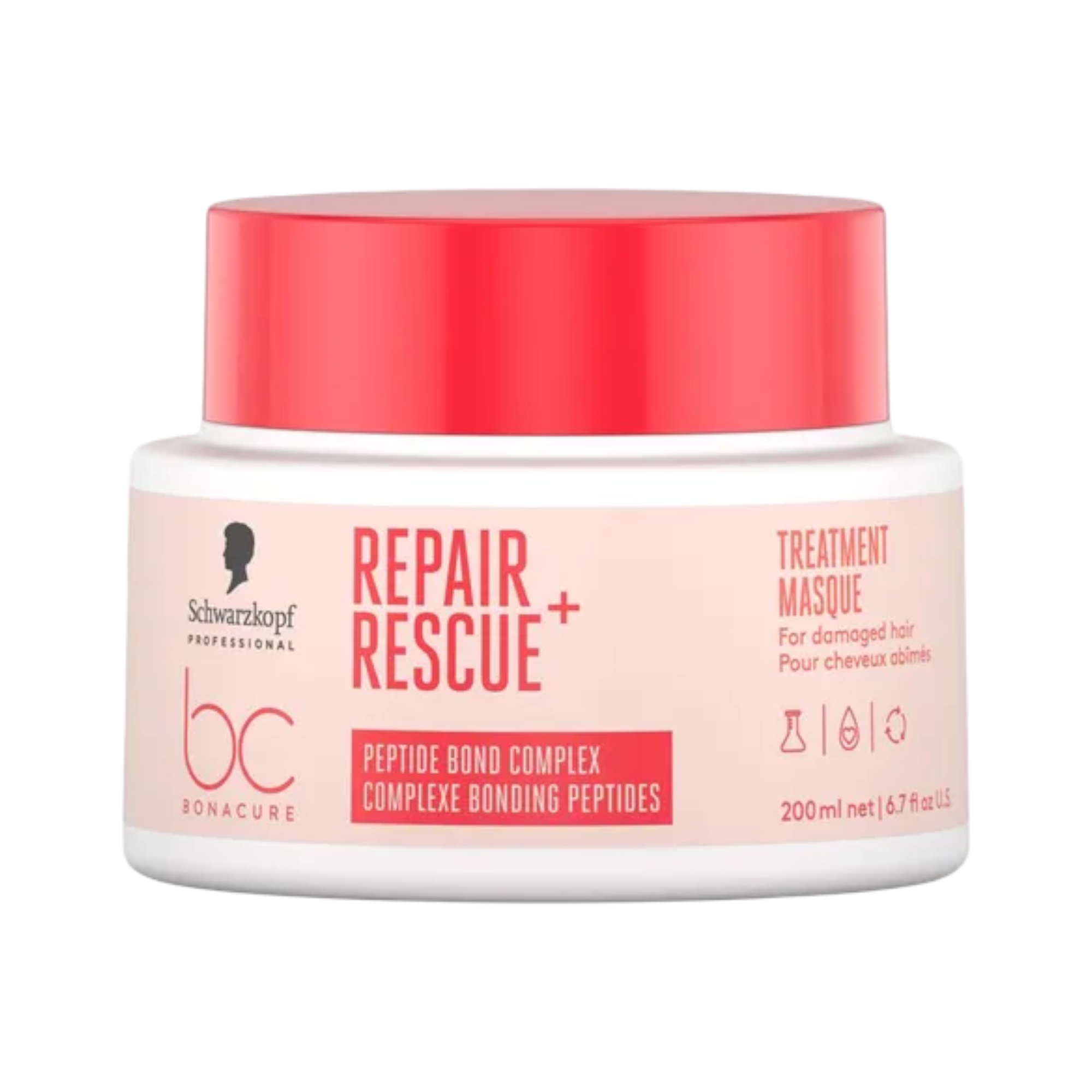 SCHWARZKOPF PROFESSIONAL BC REPAIR RESCUE Maske für strapaziertes Haar 200 ml