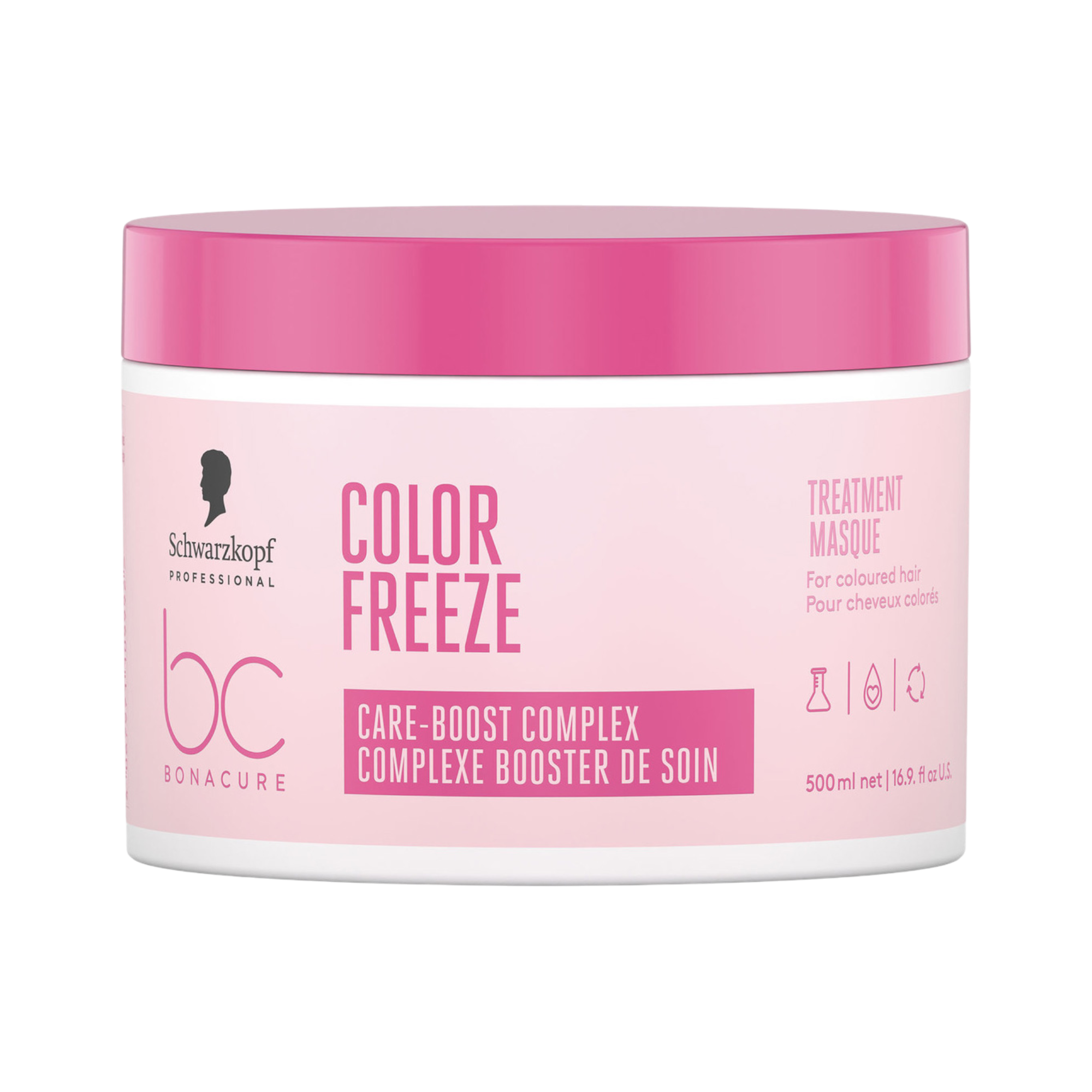 SCHWARZKOPF PROFESSIONAL BONACURE COLOR FREEZE CARE-BOOST COMP Maske für gefärbtes Haar 500 ml