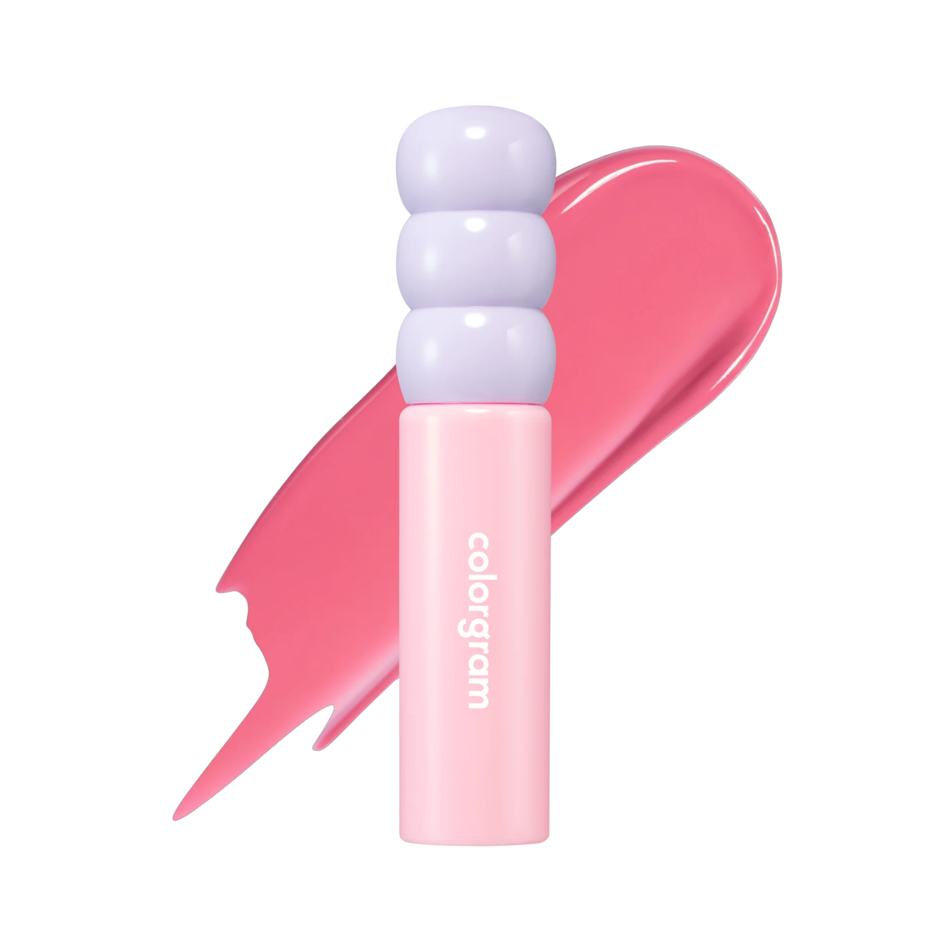 COLORGRAM FRUITY GLASS TINT Tint do ust z efektem glass lips, 08 Lovely Raspberry 3g