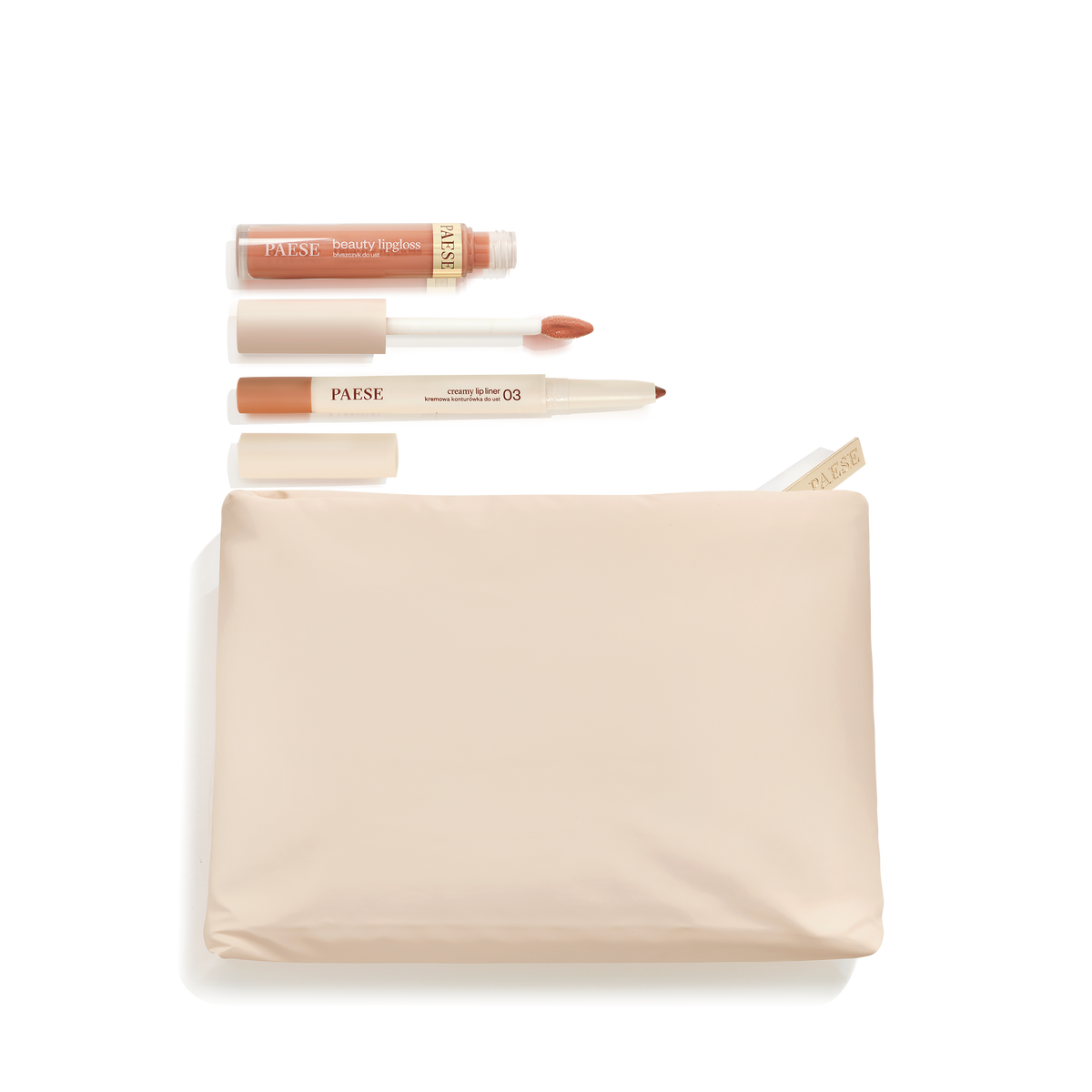 PAESE NUDE LIP Świąteczny zestaw #4