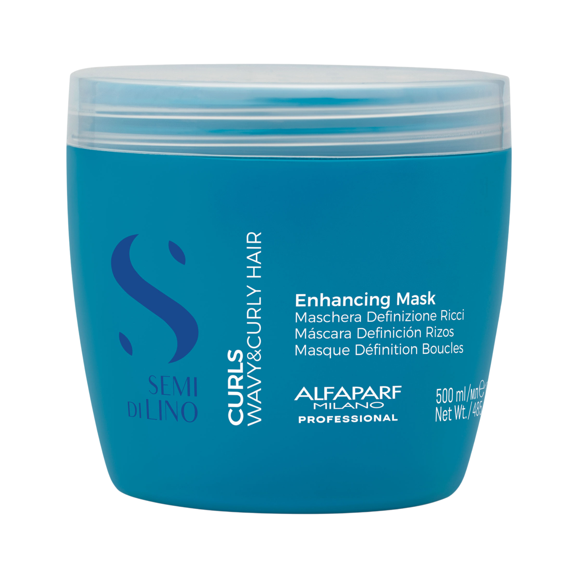ALFAPARF SEMI DI LINO CURLS Stärkende Maske für lockiges Haar 500 ml