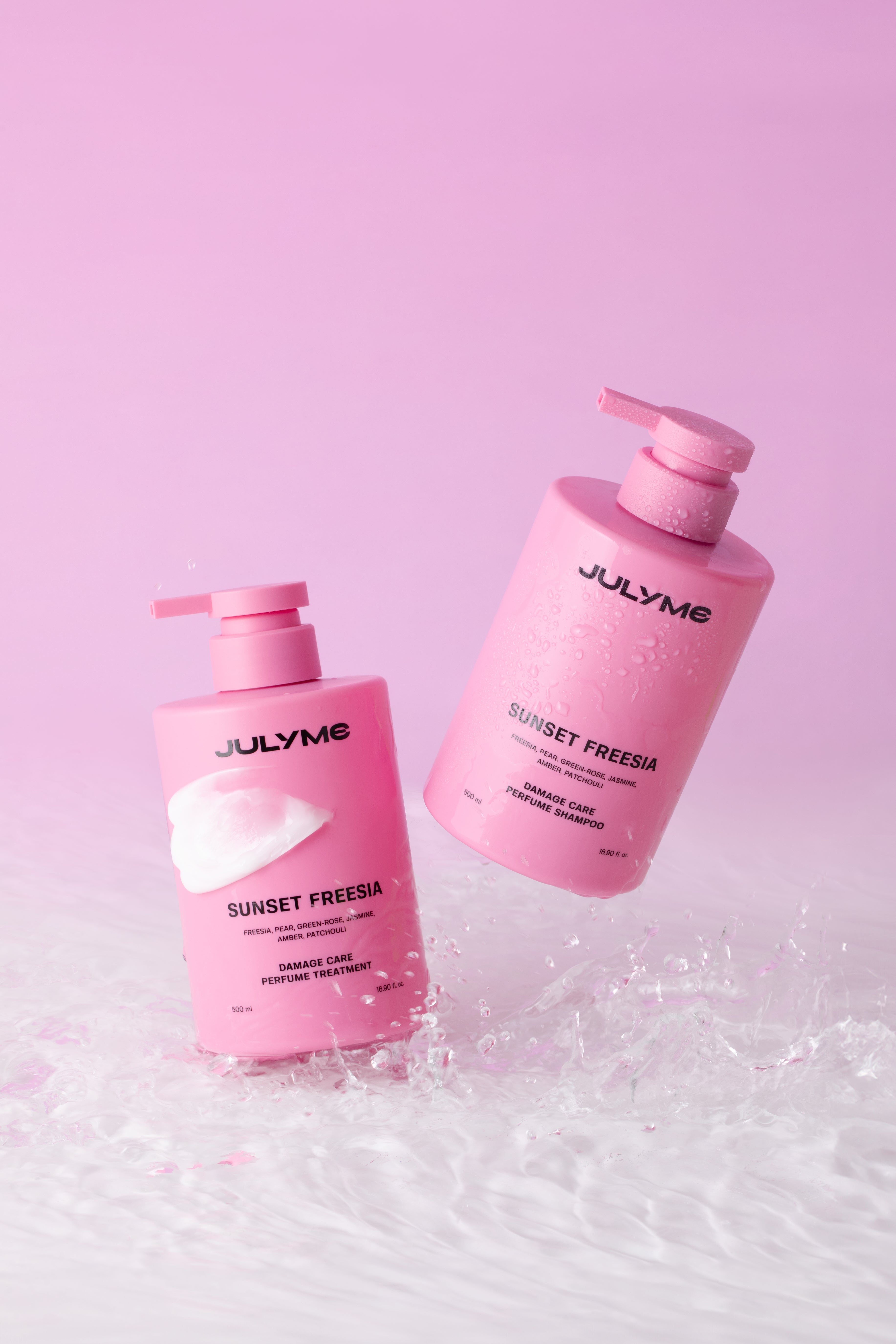 JULYME DAMAGE CARE PARFUME SHAMPOO SUNSET FREESIA Parfümiertes regenerierendes Shampoo 500 ml #3