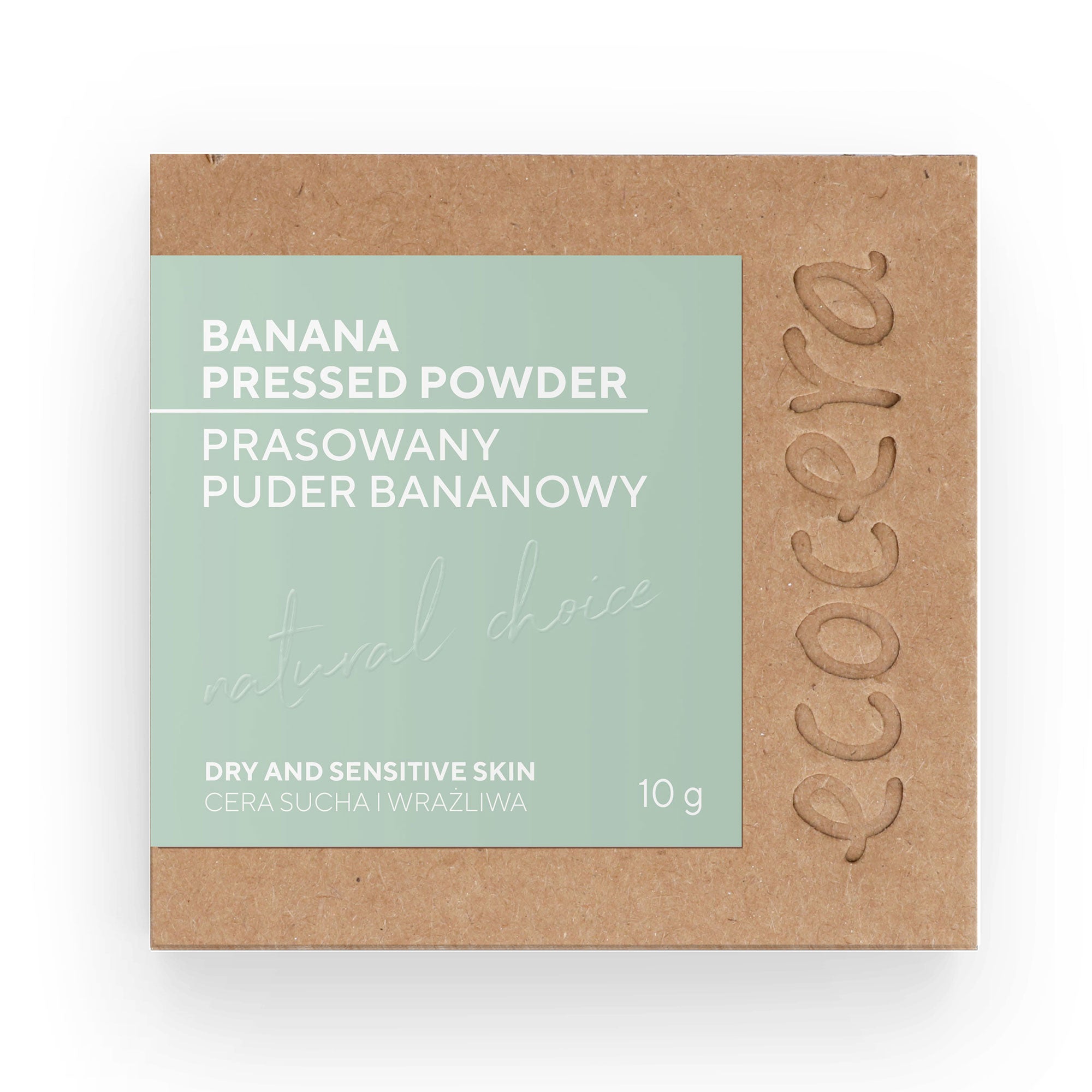 ECOCERA NATURAL CHOICE Prasowany puder bananowy 10 g