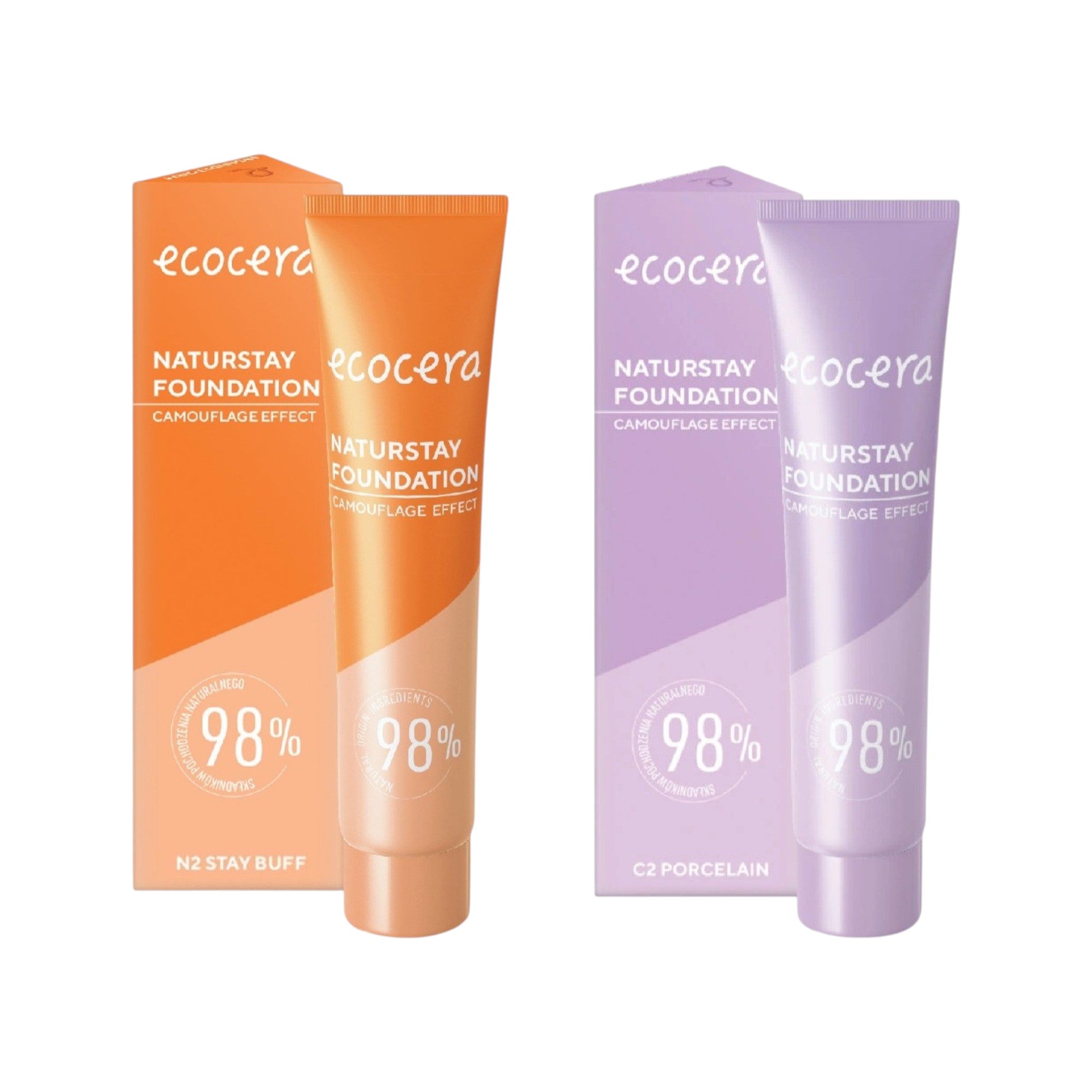 ECOCERA NATURSTAY Natürliche Grundierungen N2 + C2 2x30ml