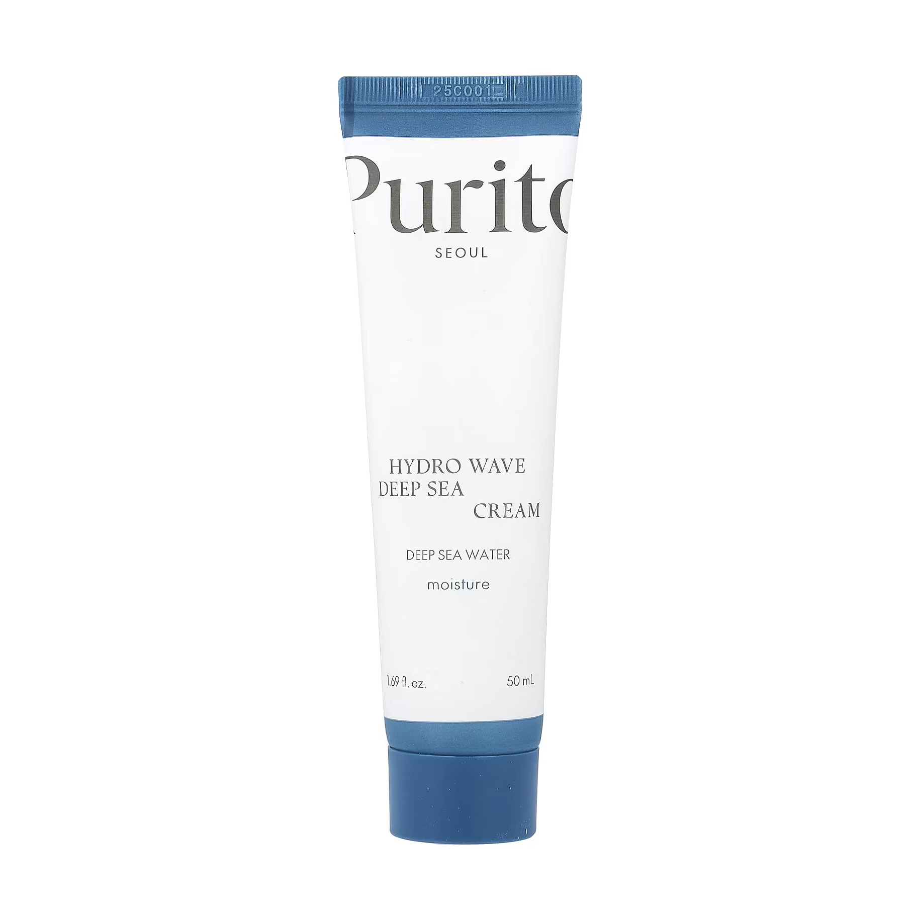 PURITO DEEP SEA PURE WATER CREAM Crème hydratante à base d'eau de mer 50 ml