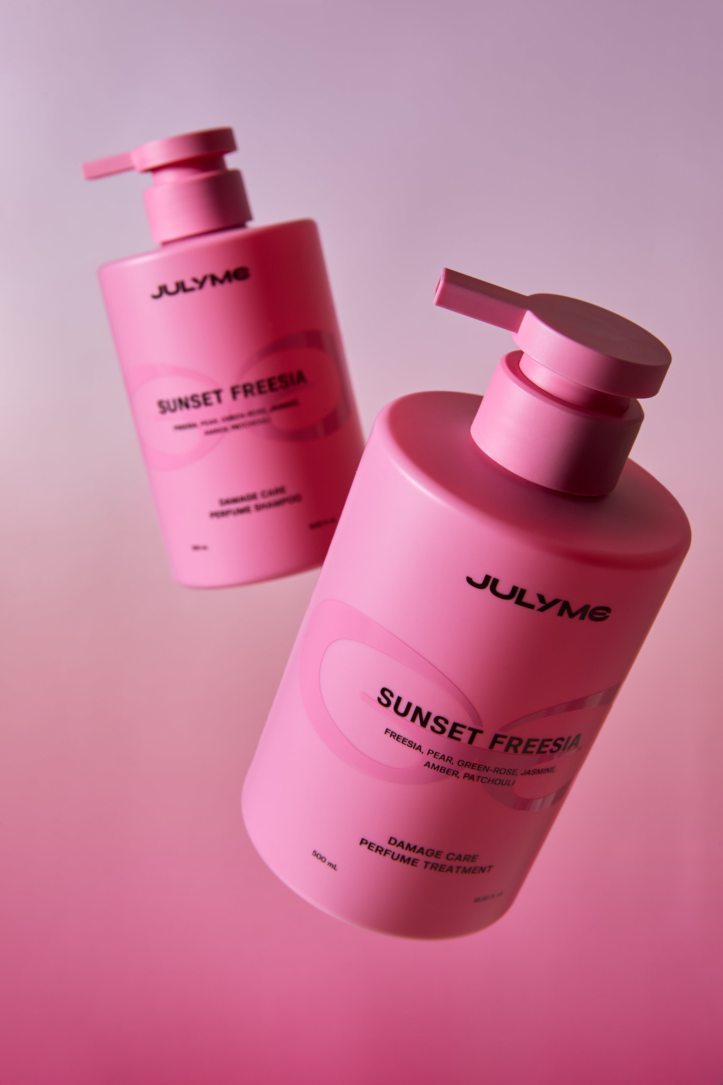 JULYME DAMAGE CARE PARFÜMBEHANDLUNG SUNSET FREESIA Parfümierter regenerierender Conditioner 500 ml #2