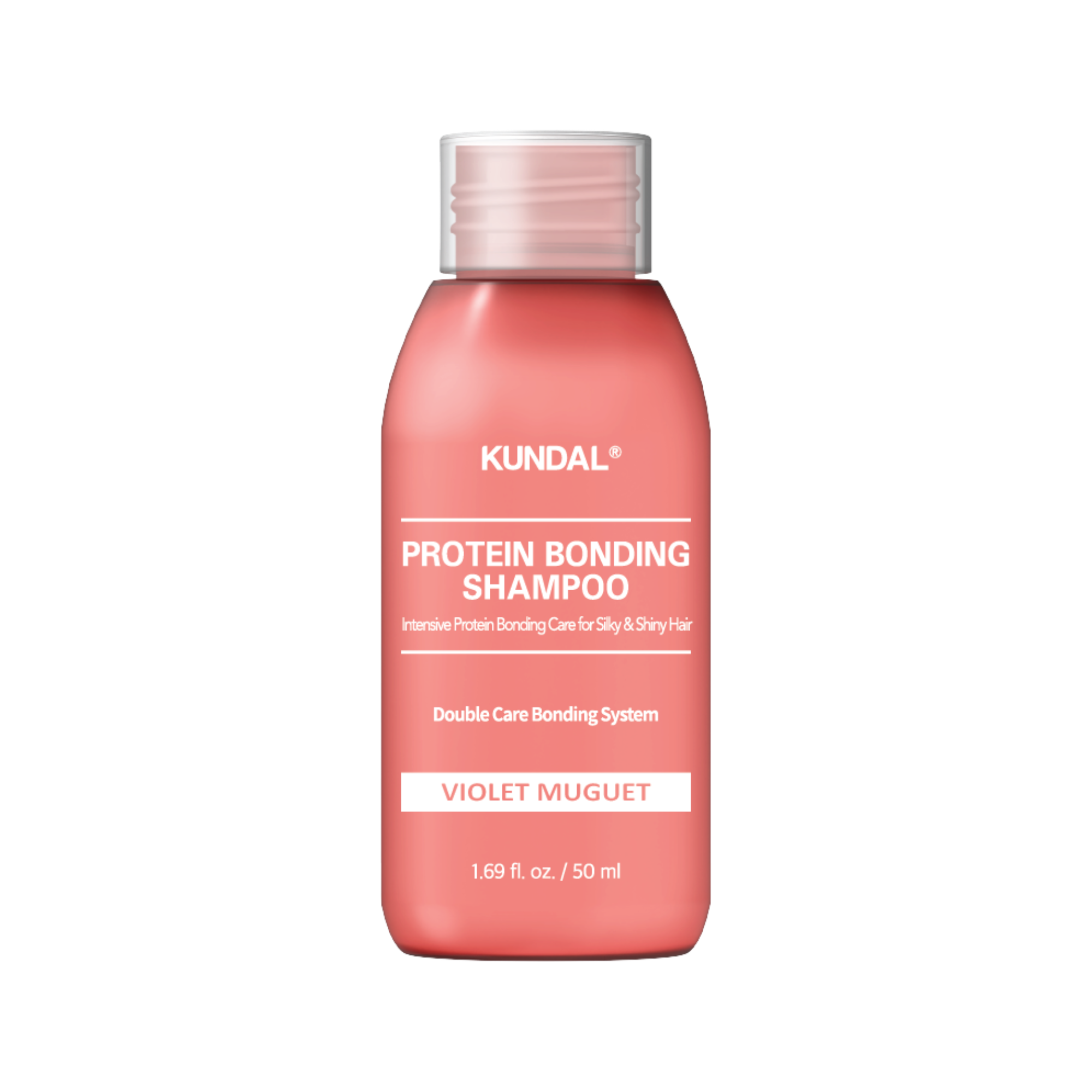KUNDAL PROTEIN BONDING Tiefenregenerierendes Haarshampoo Violet Muguet 50 ml