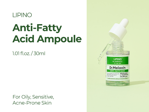 DR.MELAXIN LIPINO OIL Ampulle Leichtes Ölserum gegen Unreinheiten 30 ml #6