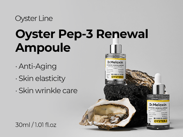 DR.MELAXIN OYSTER PEPTIDE AMPOULE Odmładzające serum peptydowe 30 ml #7