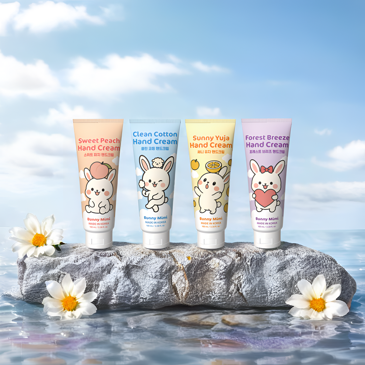Krem do rąk, który pachnie jak dobry nastrój – Zestaw BUNNY MIMI 4 × 100 ml #2
