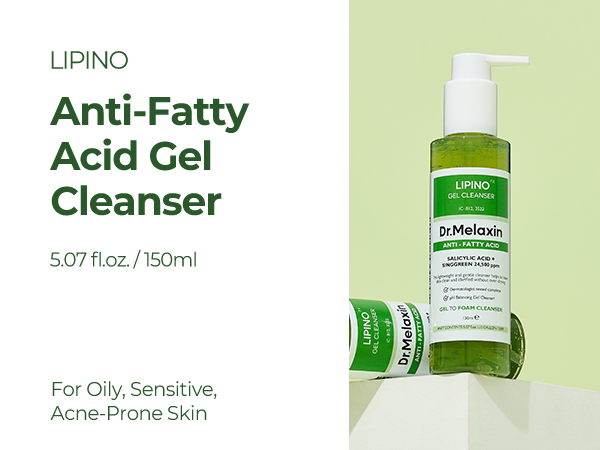 DR.MELAXIN LIPINO LINE Gesichtsreinigungsgel für fettige Haut 150 ml #4