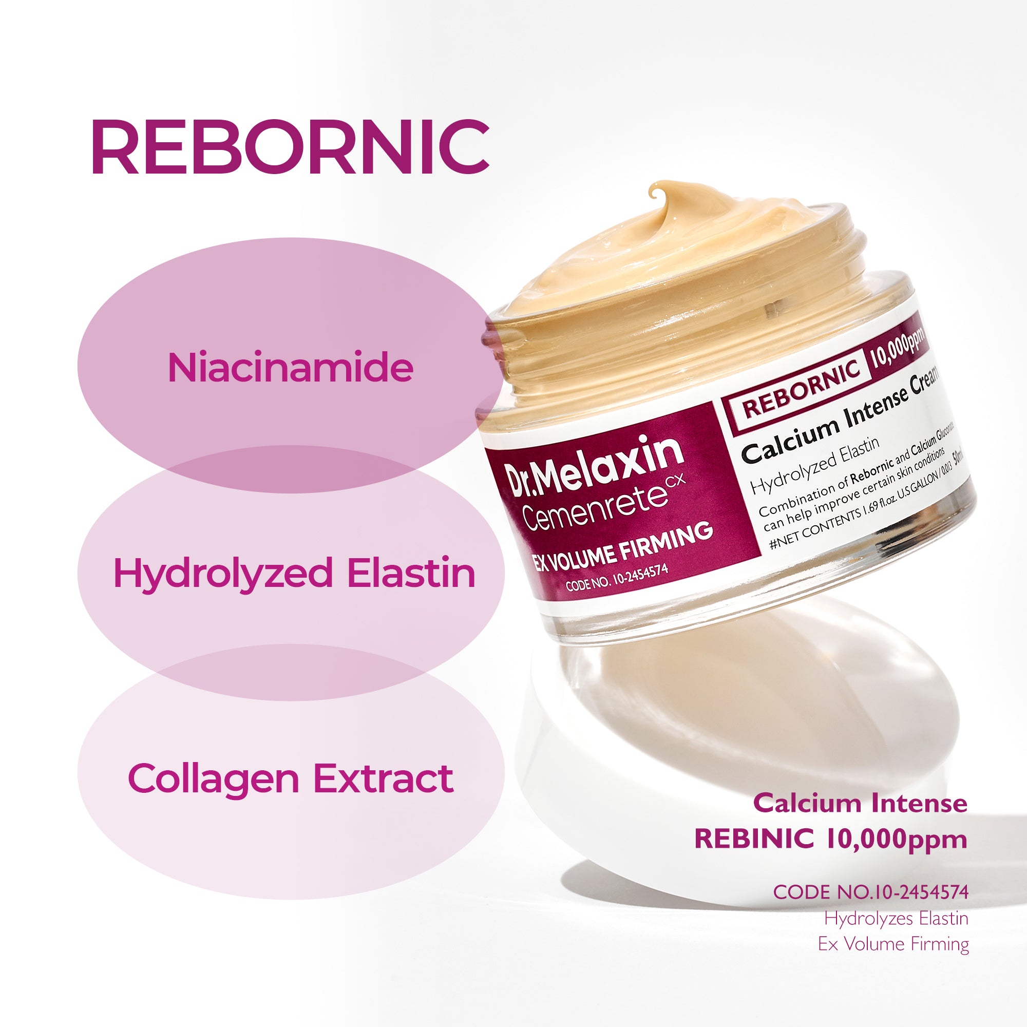 DR.MELAXIN CEMENRETE LINE Creme zur Erhöhung der Hautelastizität 50 ml #6