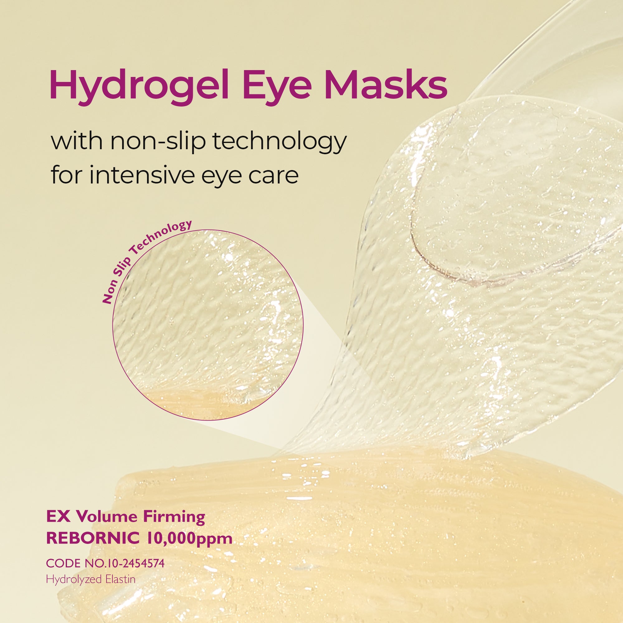 DR.MELAXIN CEMENRETE CALCIUM VOLUME PATCH Zpevňující hydrogelové náplasti na oči 60 ks. #6