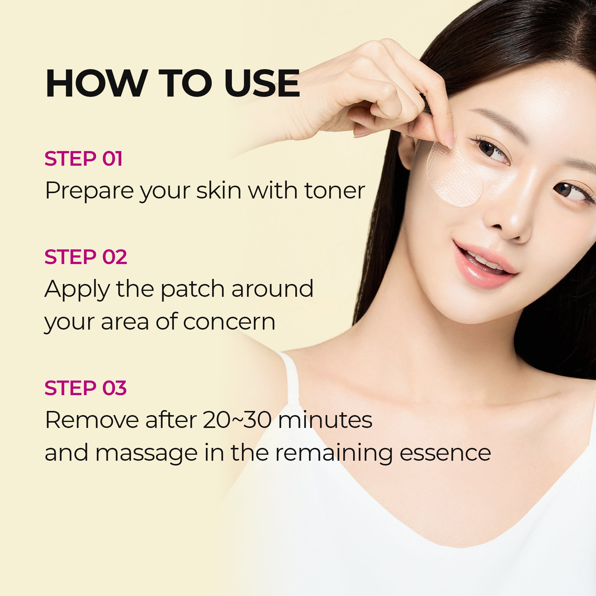 DR.MELAXIN CEMENRETE CALCIUM VOLUME PATCH Zpevňující hydrogelové náplasti na oči 60 ks. #10