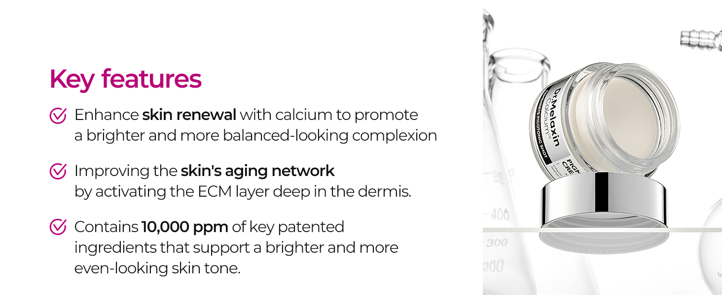 DR.MELAXIN CEMENT PICOTRONIC SHOT PIGMENTATION CORRECTOR CALCIUM CREAM Aufhellende Creme gegen Pigmentflecken 25 g #8
