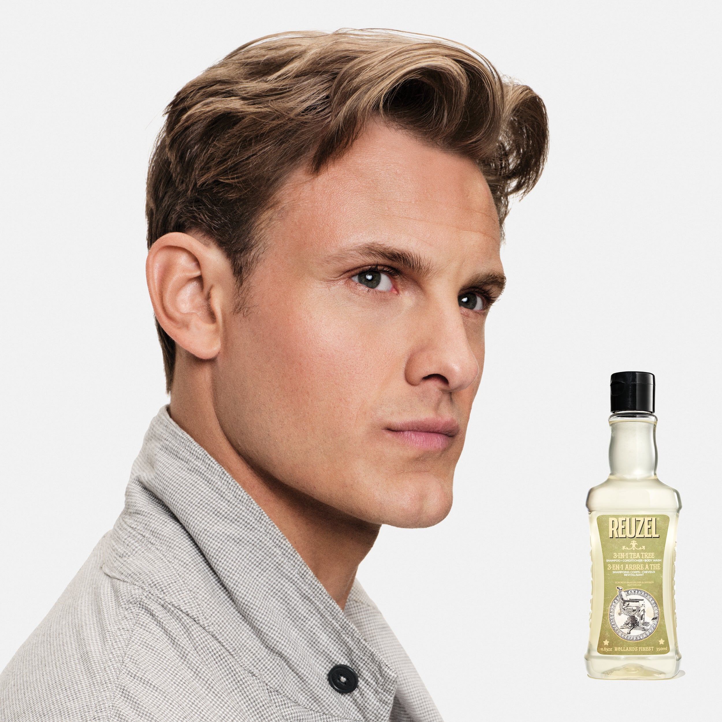 REUZEL 3in1 TEA TREE Shampoo für Haar, Kopfhaut und Körper 100 ml #2