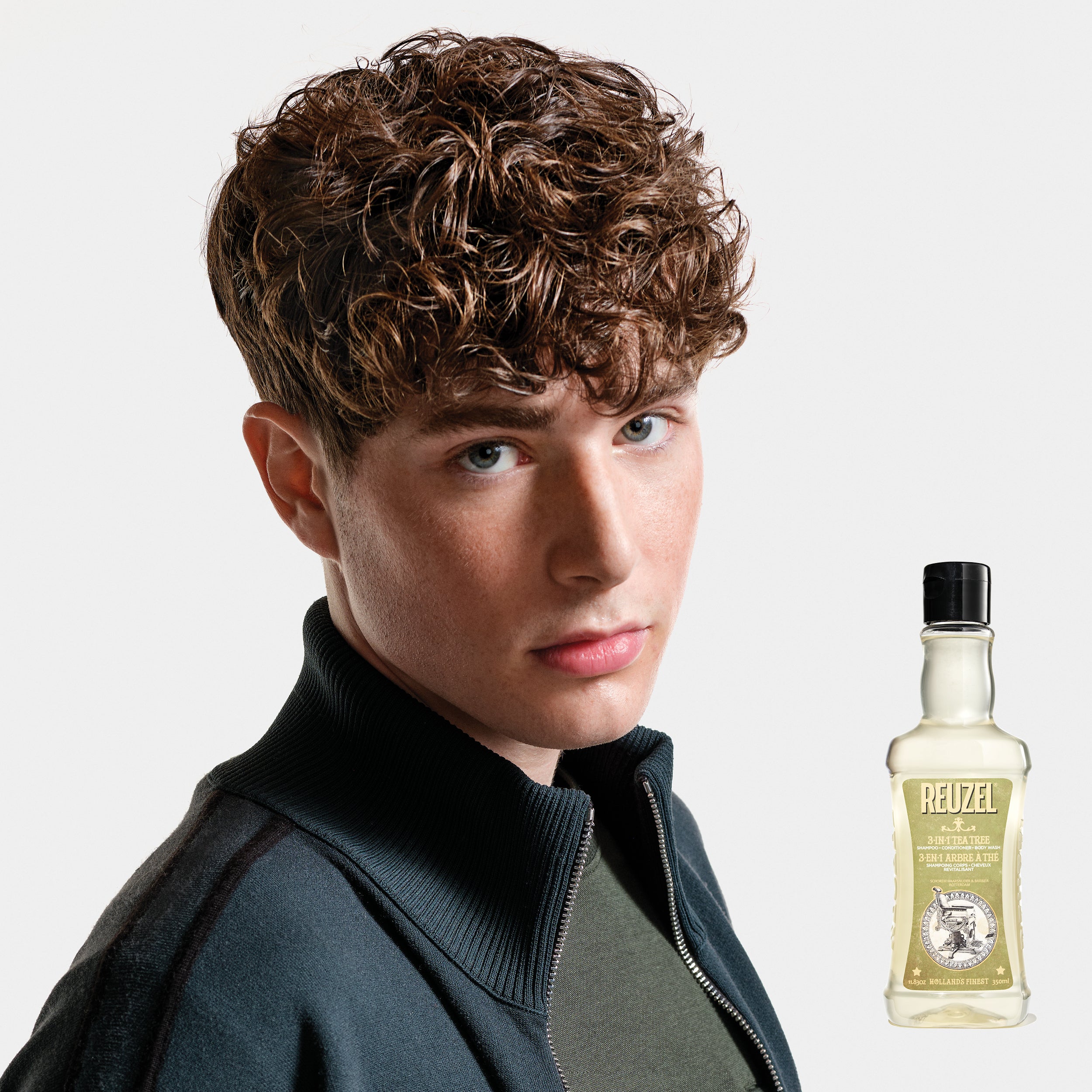 REUZEL 3in1 TEA TREE Shampoo für Haar, Kopfhaut und Körper 100 ml #3