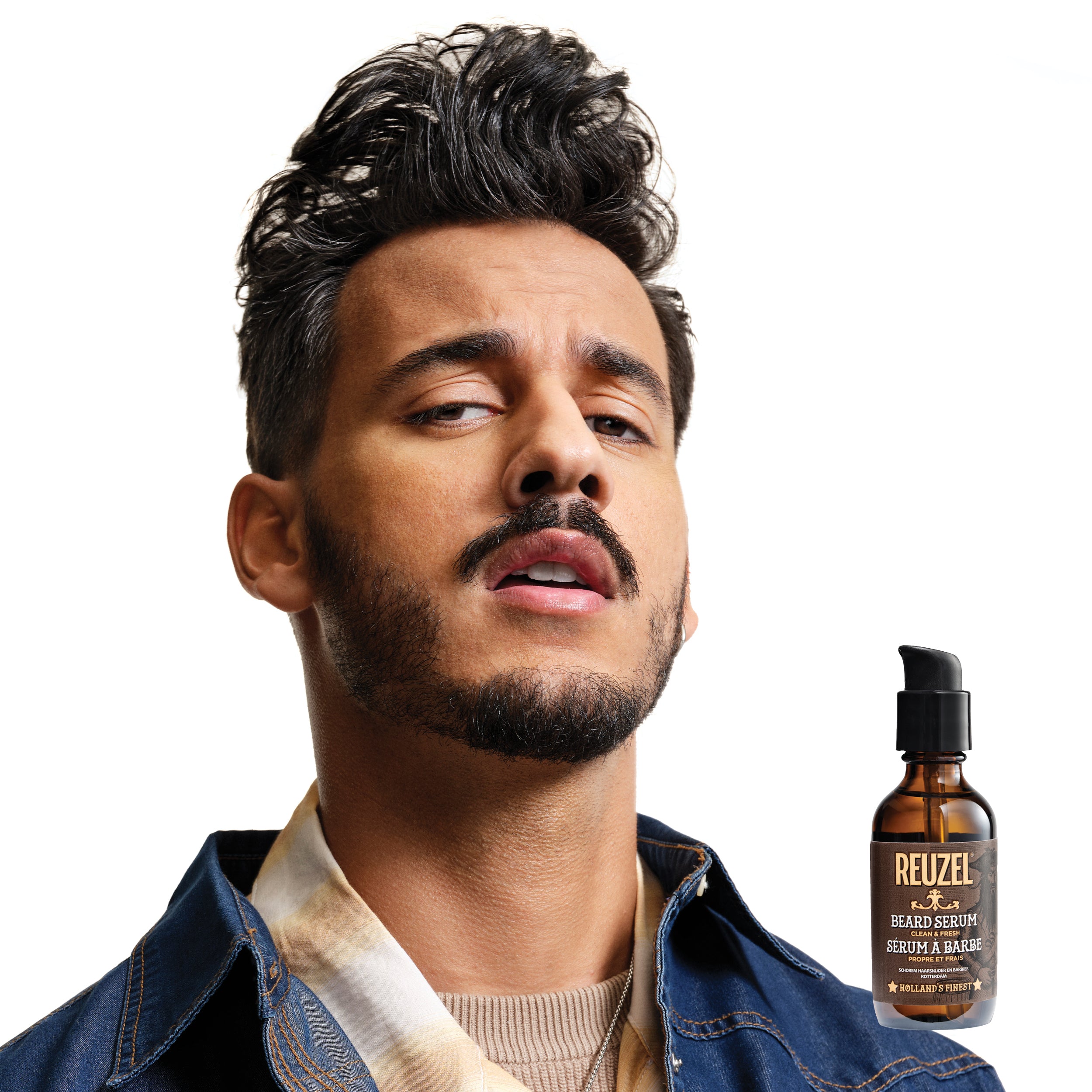 REUZEL BEARD SERUM CLEAN & FRESH Stärkendes Serum für Schnurrbart und Bart 50 g #3