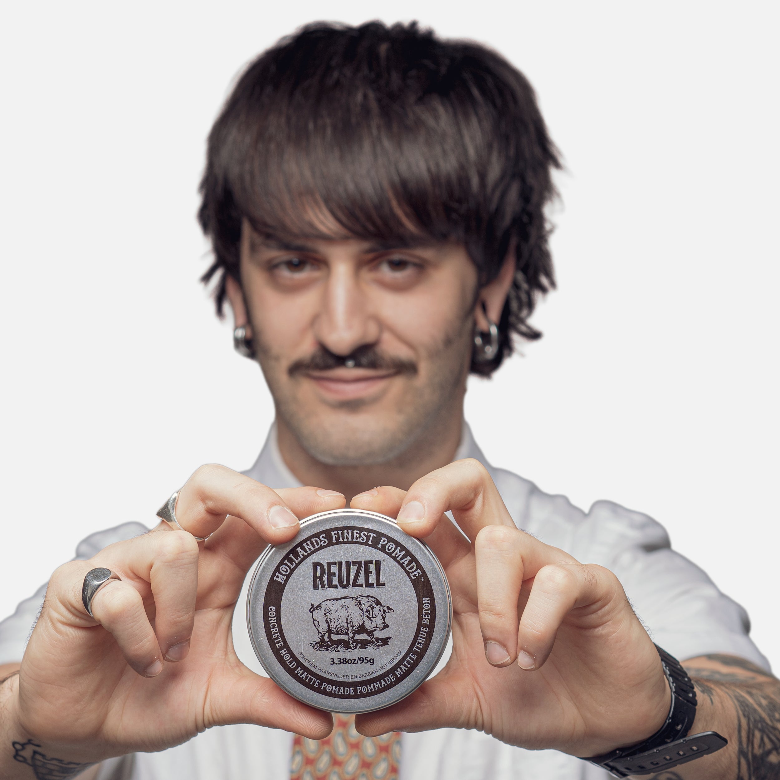 REUZEL CONCRETE HOLD MATTE POMADE Matte Haarpomade 95 g #2