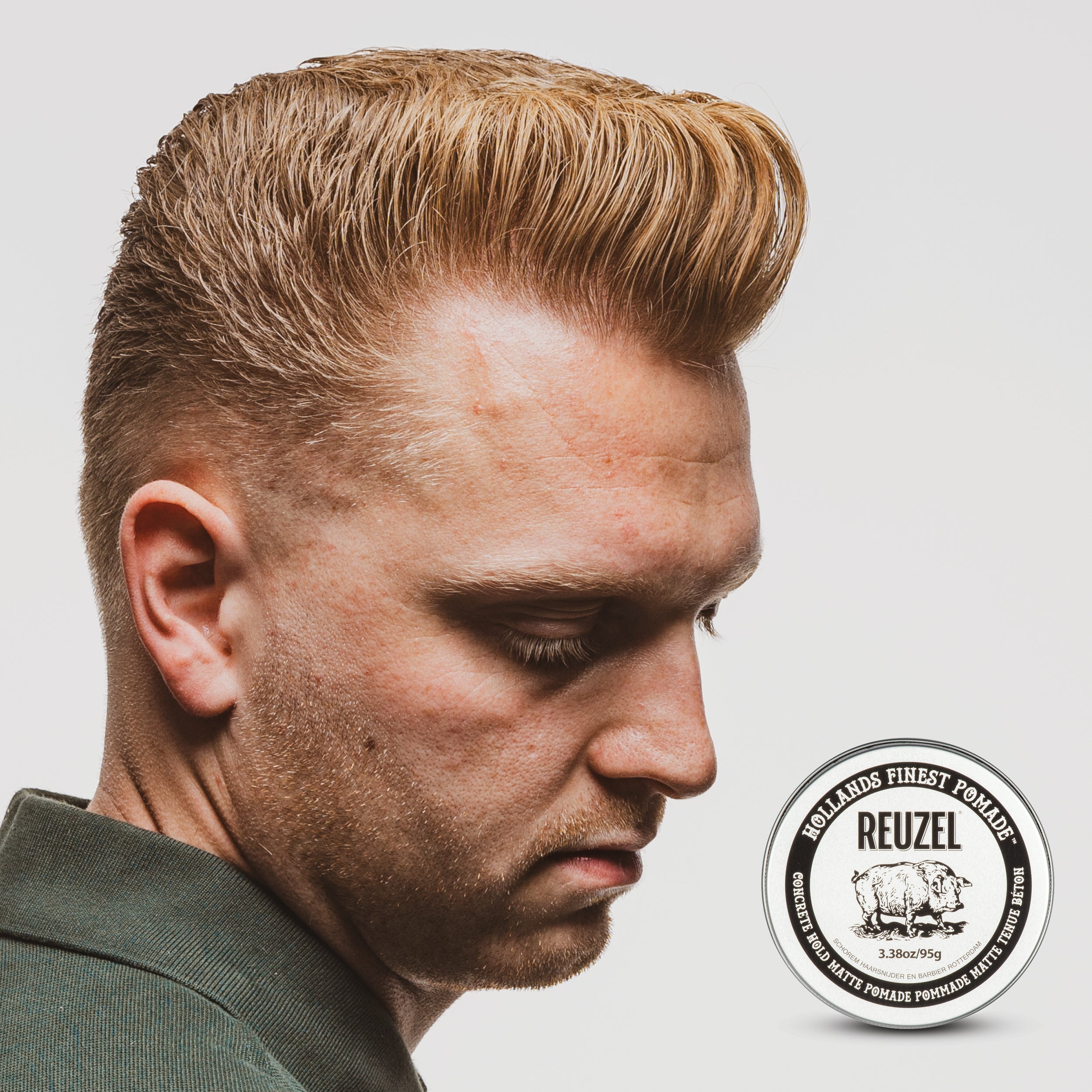 REUZEL CONCRETE HOLD MATTE POMADE Matte Haarpomade 95 g #3