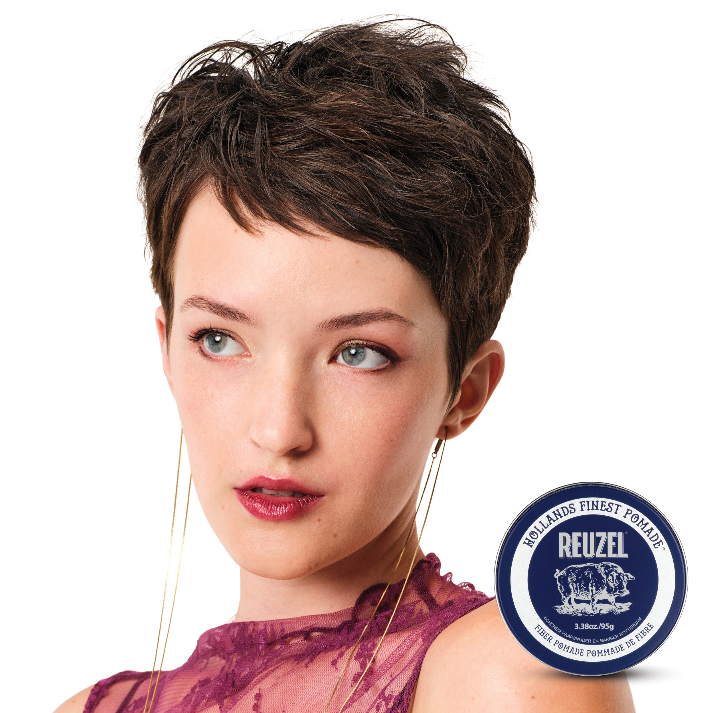 REUZEL FIBER POMADE Faser-Haarpomade mit starkem Halt 35 g #3