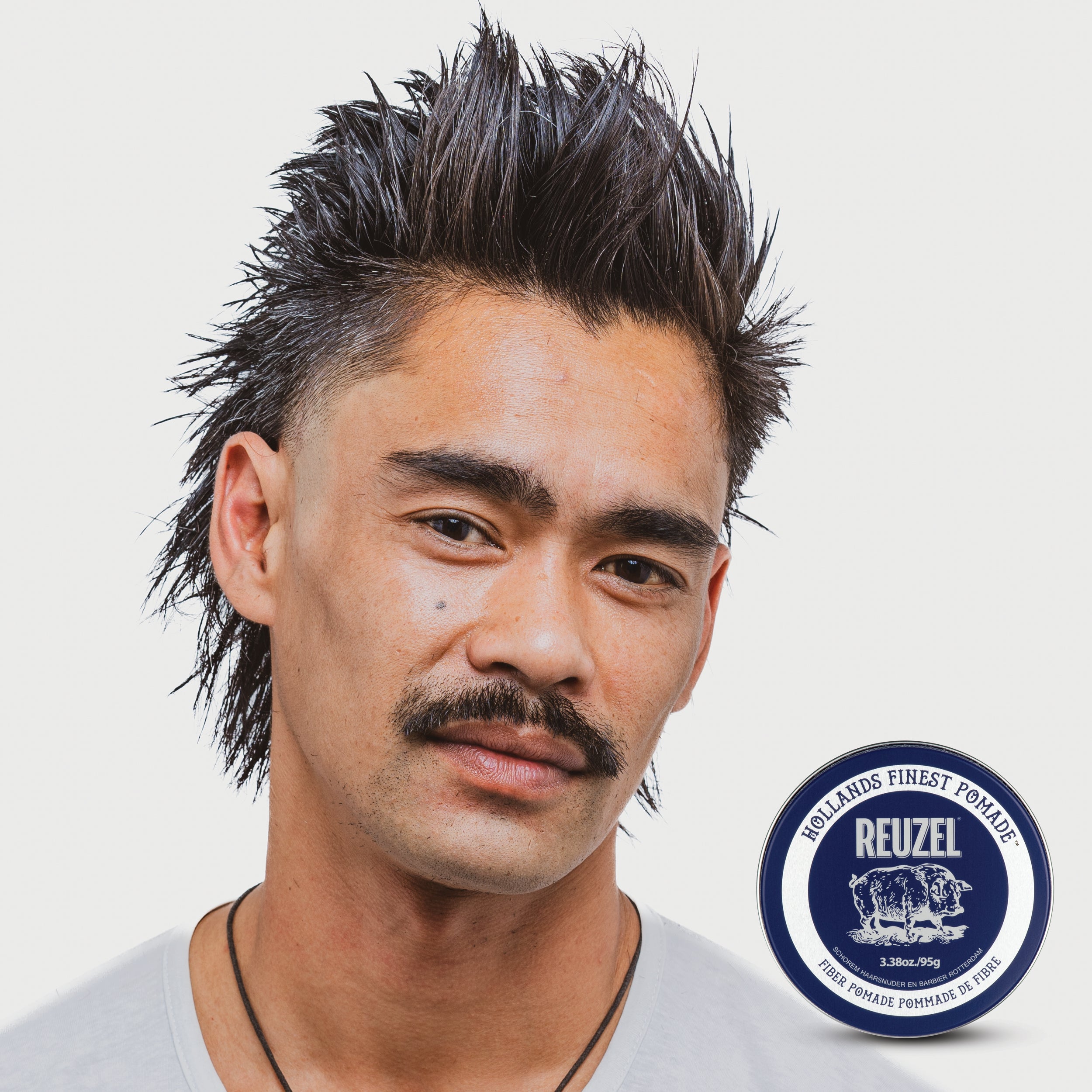 REUZEL FIBER POMADE Haarpomade mit flexiblem Halt, 95 g #3
