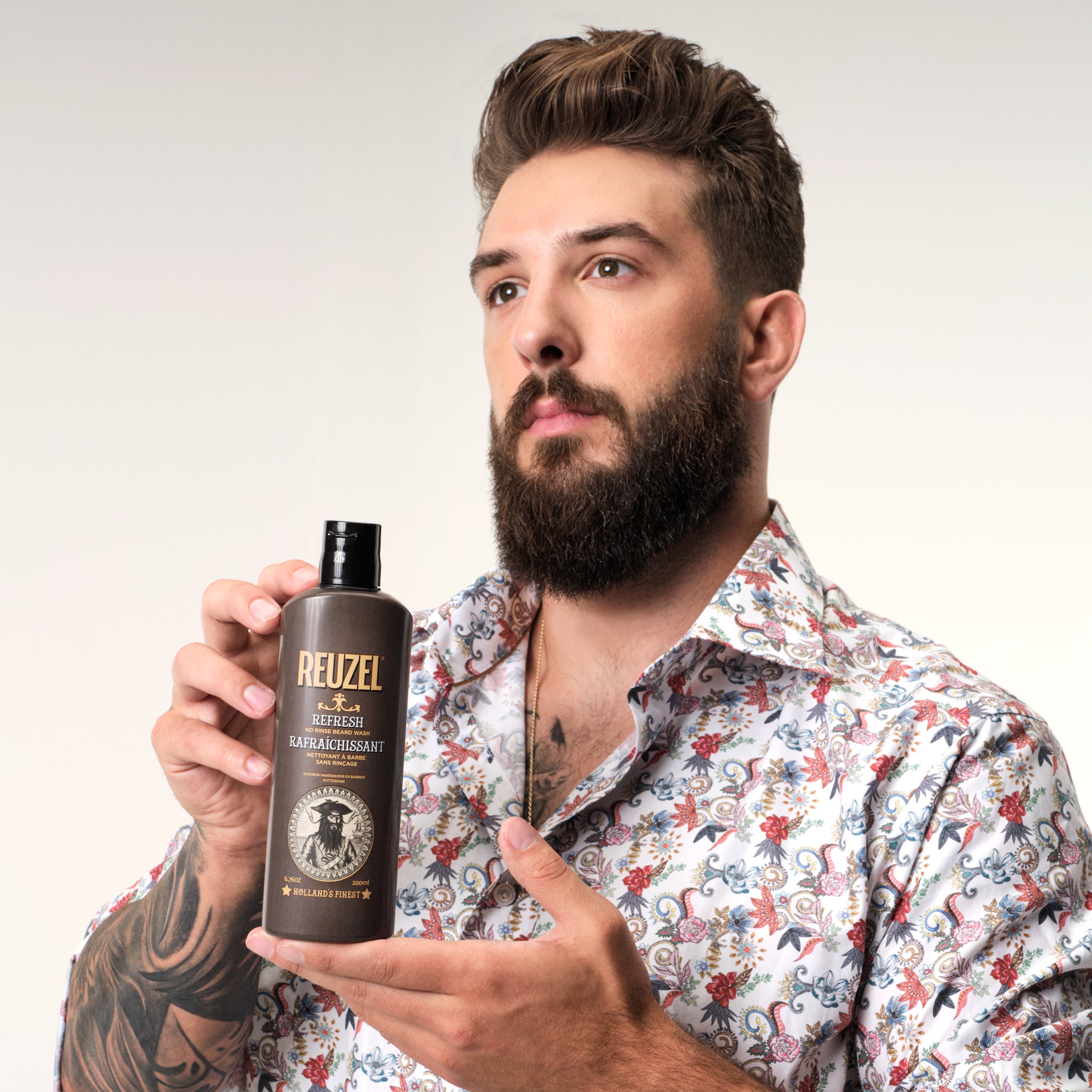 REUZEL Bartwaschmittel ohne Abspülen 200 ml #3