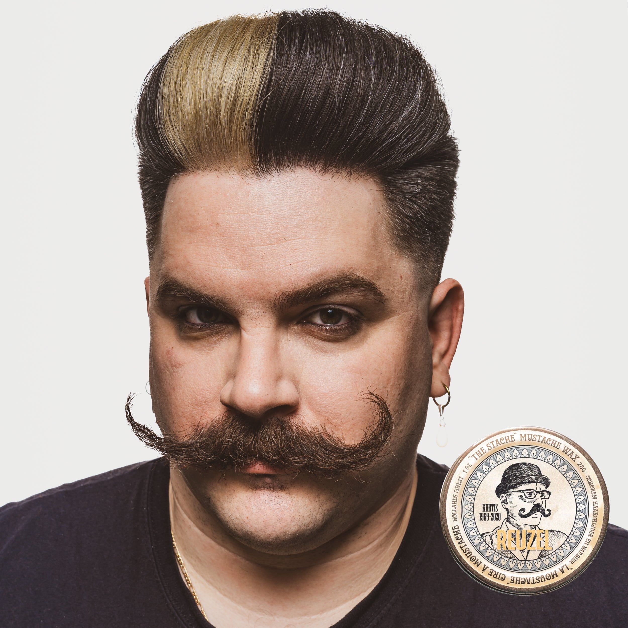 REUZEL THE STACHE Schnurrbart- und Bartwachs 28 g #2