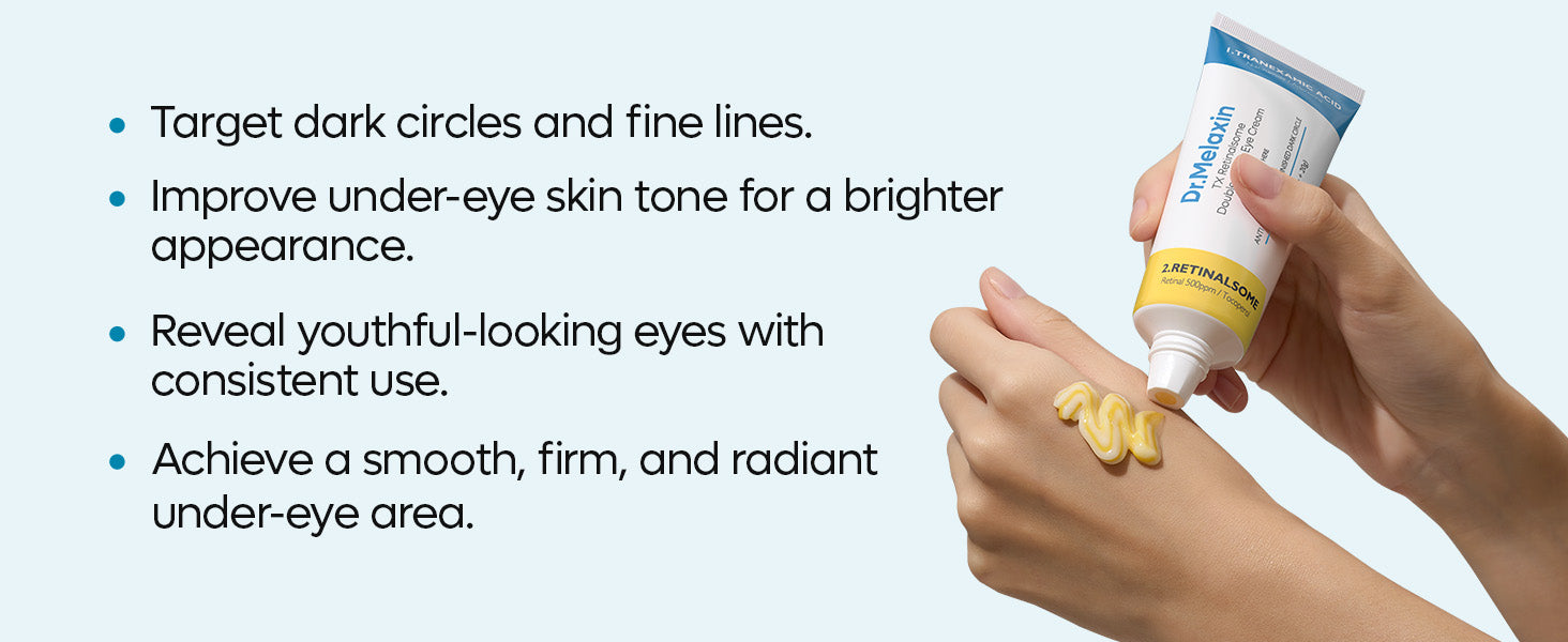 DR.MELAXIN TX-RETINALSOME DOUBLE EFFET Crème contour des yeux anti-âge à l'acide tranexamique et au rétinal 40 g #8