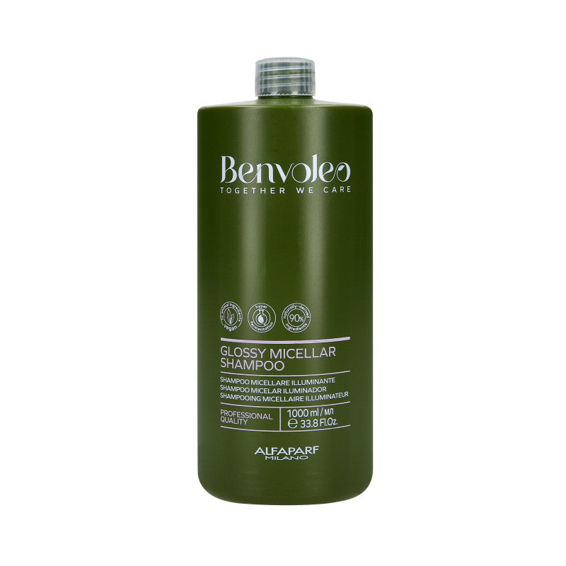 ALFAPARF MILANO BENVOLEO GLOSSY MICELLAR SHAMPOO Mizellen-Glanzshampoo 1000 ml