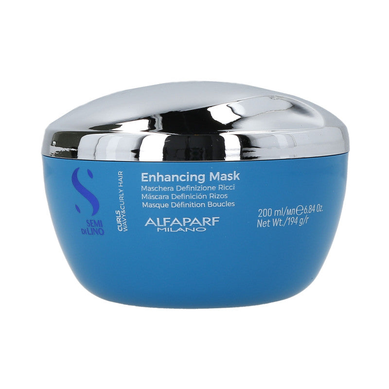 ALFAPARF SEMI DI LINO CURLS Maske für lockiges Haar 200ml