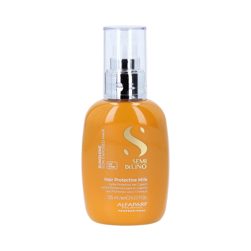 ALFAPARF SEMI DI LINO Haarpflegemilch vor und nach dem Sonnenbaden mit UV-Filter 125ml