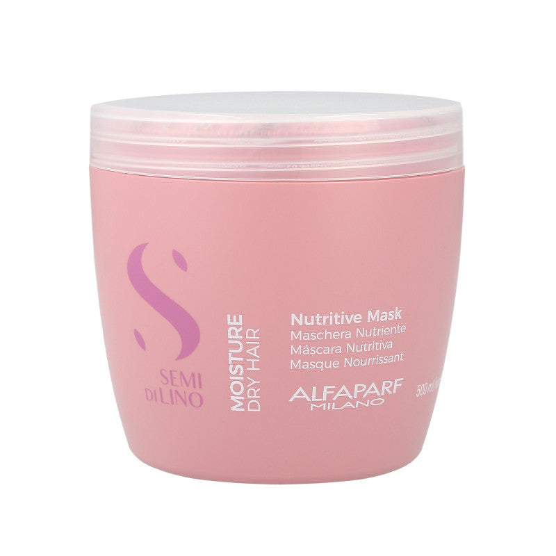 ALFAPARF SEMI DI LINO MOISTURE Nährende Maske für trockenes Haar 500ml