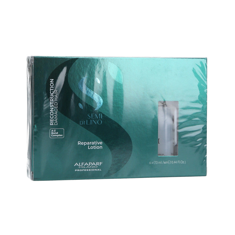 ALFAPARF SEMI DI LINO REPERATIVE Regenerierende Ampullen 6x13ml