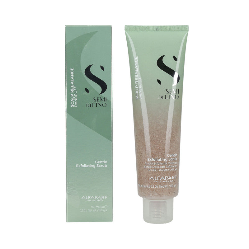 ALFAPARF SEMI DI LINO SCALP REBALANCE Dandruff Delikatny peeling do skóry głowy 150ml