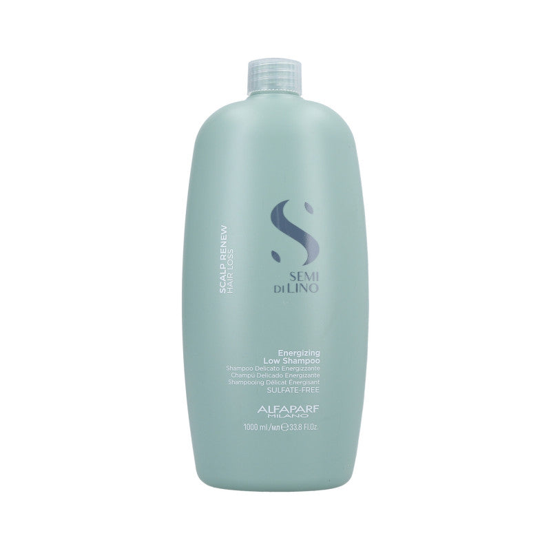 ALFAPARF SEMI DI LINO SCALP RENEW Energisierendes Shampoo gegen Haarausfall, 1000ml