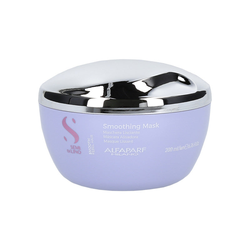 ALFAPARF SEMI DI LINO SMOOTH Glättende Haarmaske 200ml