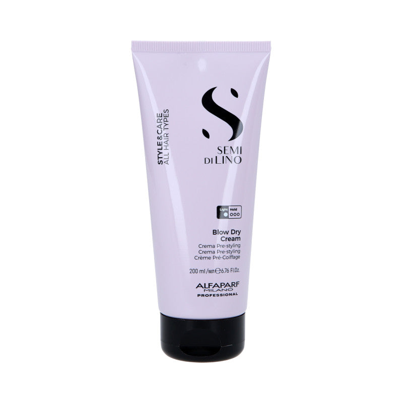 ALFAPARF SEMI DI LINO STYLE&CARE BLOW DRY Stylingcreme für trockenes Haar 200ml