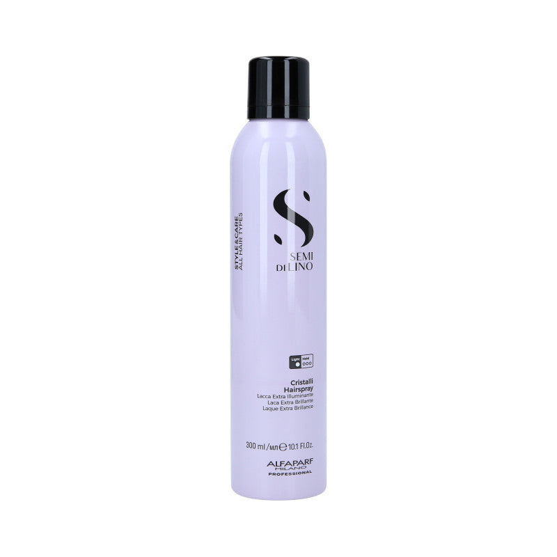 ALFAPARF SEMI DI LINO STYLE&CARE CRISTALLI Nabłyszczający lakier do włosów 300ml