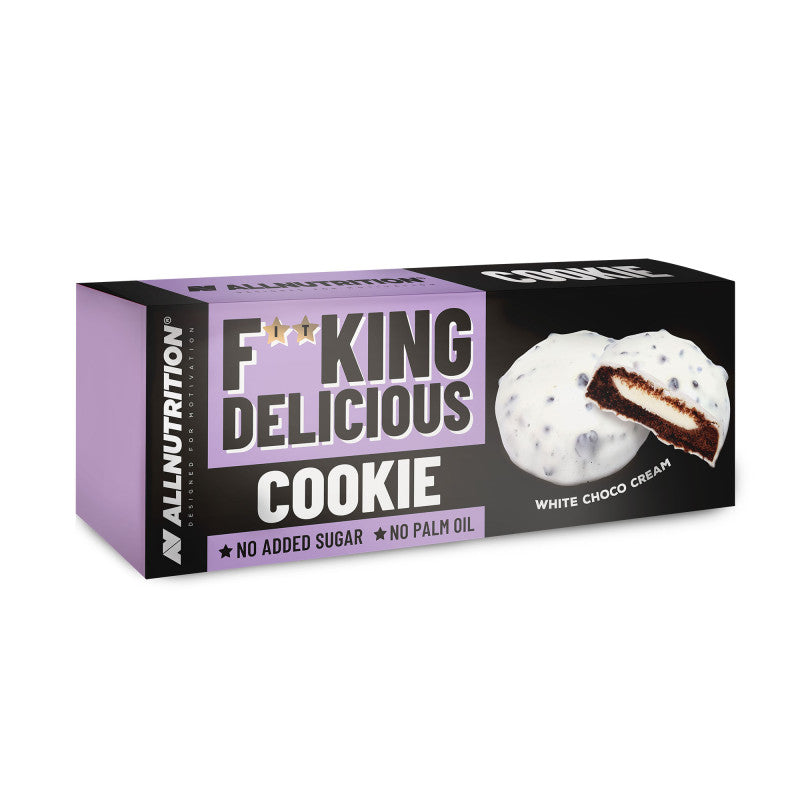ALLNUTRITION FITKING DELICIOUS Cookies – weiße Schokocreme 128 g