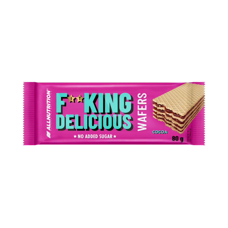 ALLNUTRITION FITKING DELICIOUS Waffeln - Kakao 80 g