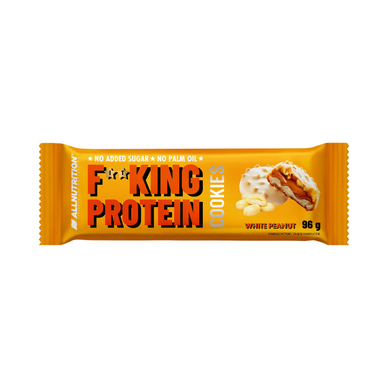 ALLNUTRITION FITKING PROTEIN Cookies – weiße Erdnüsse 96g