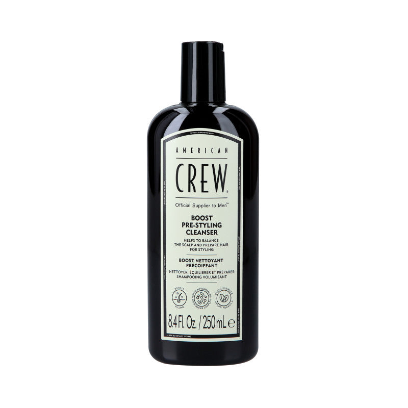 AMERICAN CREW BOOST PRE-STYLING Reinigungs- und Volumenshampoo 250 ml